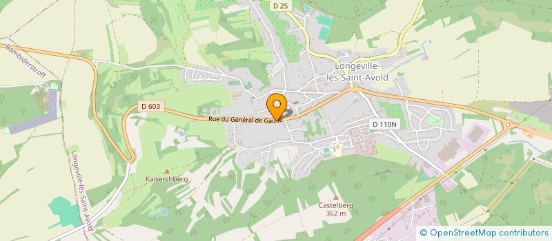 localisation de l'entreprise ABN ENERGIES NOUVELLES à LONGEVILLE-LES-SAINT-AVOLD