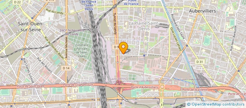 localisation de l'entreprise ABN EXPRESS à SAINT-DENIS