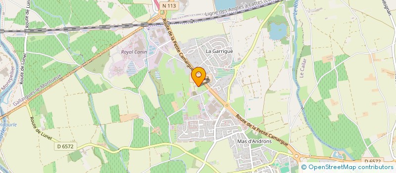 localisation de l'entreprise ABN PIECES AUTO  AIMARGUES