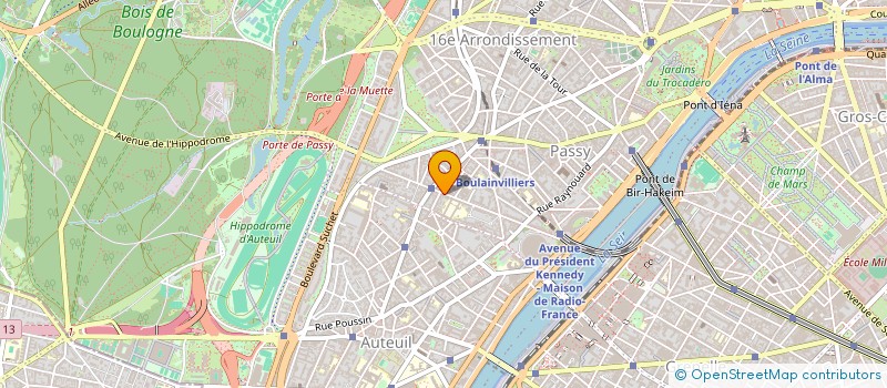 localisation de l'entreprise ABN THERMA TRANSITION à PARIS