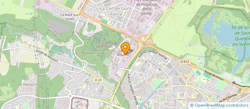 localisation de l'entreprise ABNA  TRAPPES