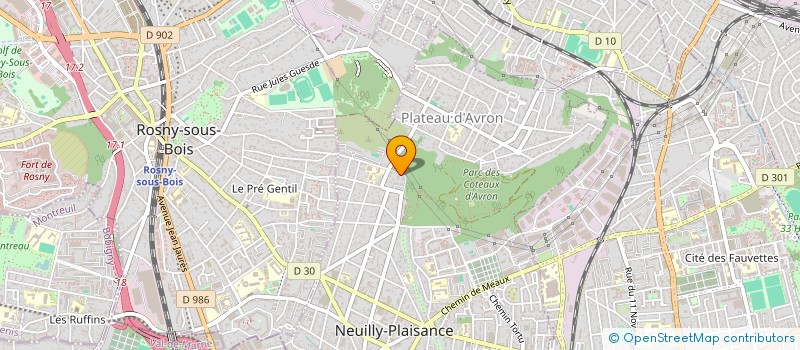 localisation de l'entreprise ABNB à NEUILLY-PLAISANCE