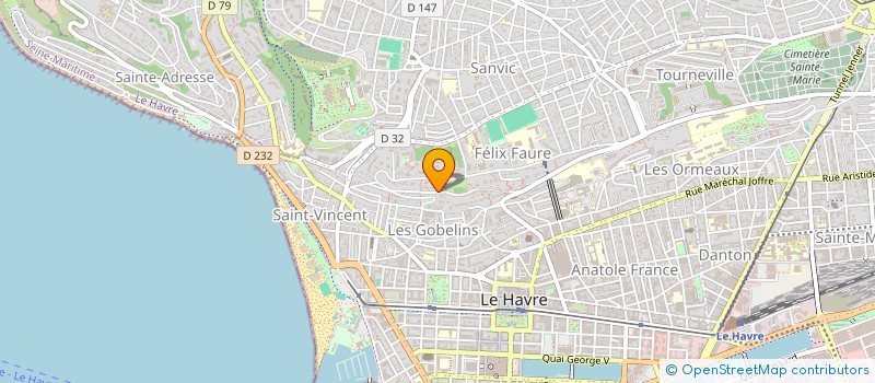 localisation de l'entreprise ABNB à LE HAVRE