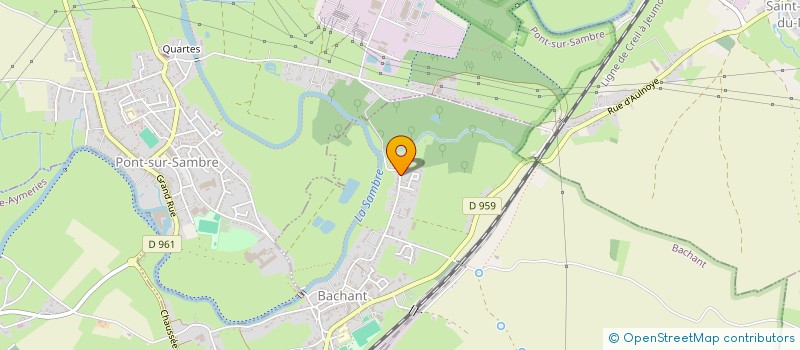 localisation de l'entreprise ABNL  BACHANT