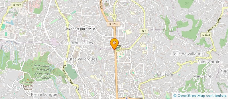 localisation de l'entreprise ABNS  CANNES