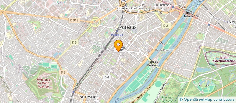 localisation de l'entreprise ABO COMMUNICATIONS à SURESNES