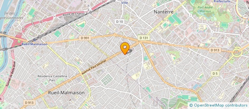 localisation de l'entreprise ABO CONSEIL  NANTERRE