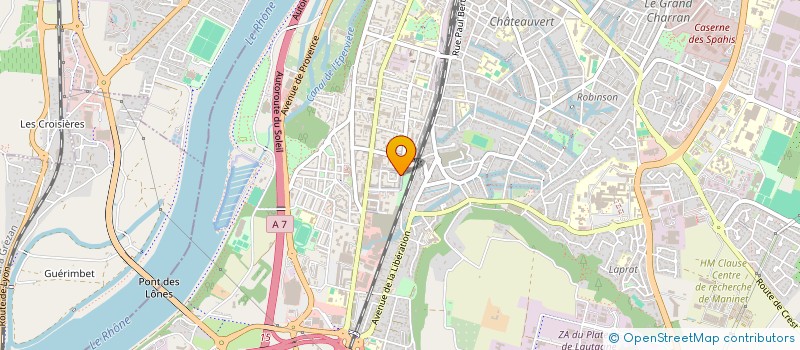 localisation de l'entreprise ABODERA à VALENCE