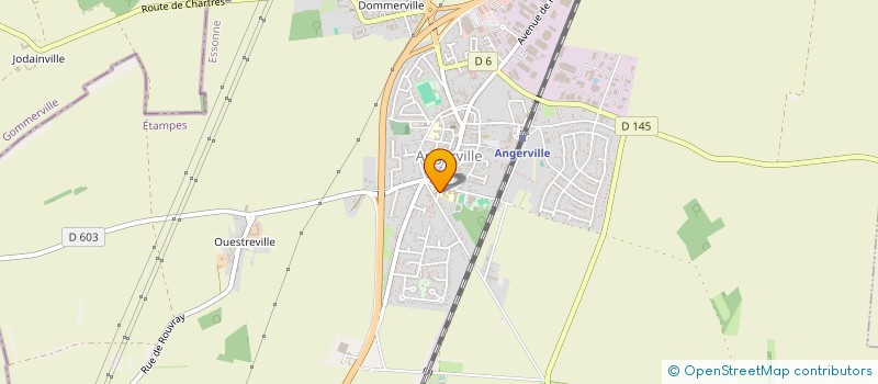 localisation de l'entreprise ABOK  ANGERVILLE