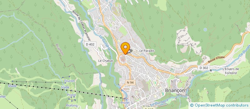 localisation de l'entreprise ABONDANCE à BRIANCON