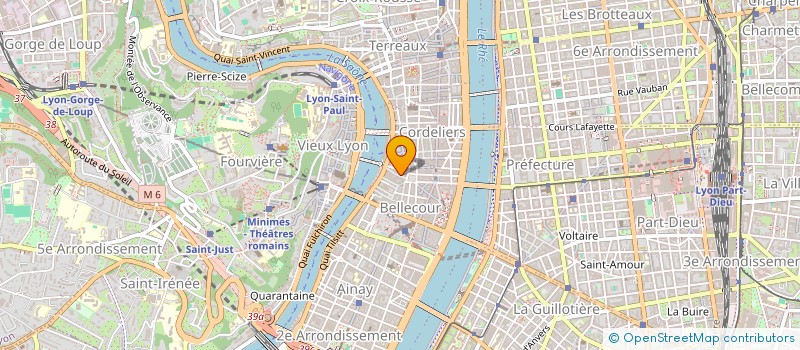 localisation de l'entreprise ABONDANCE à LYON
