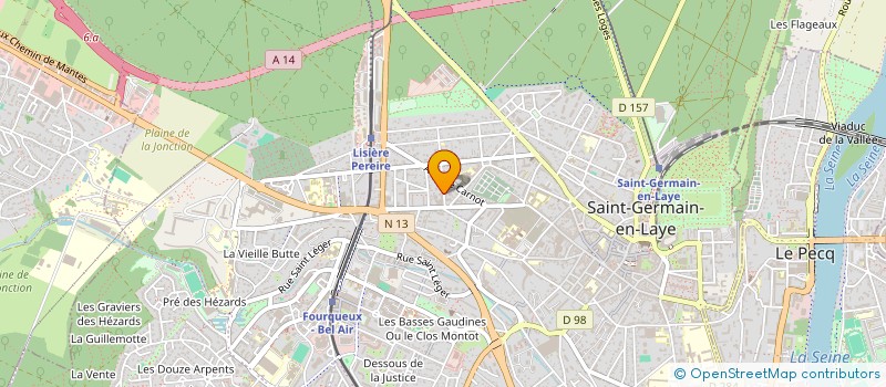 localisation de l'entreprise ABONDANCE  SAINT-GERMAIN-EN-LAYE