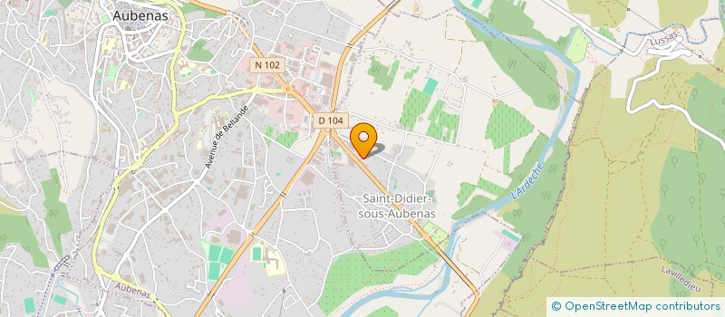 localisation de l'entreprise ABONDANCE à SAINT-DIDIER-SOUS-AUBENAS