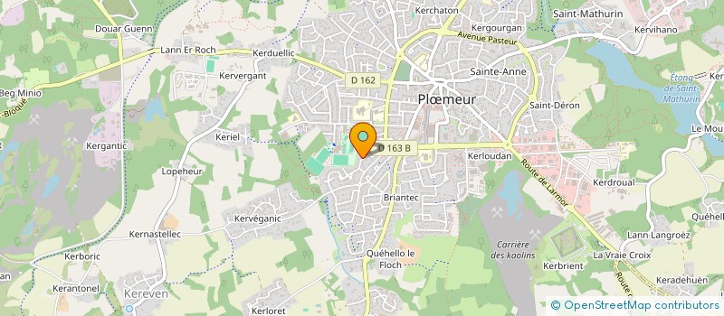 localisation de l'entreprise ABONDANCE à PLOEMEUR
