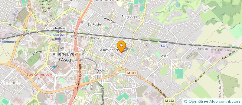 localisation de l'entreprise ABONDANCE CONSEIL à VILLENEUVE-D'ASCQ