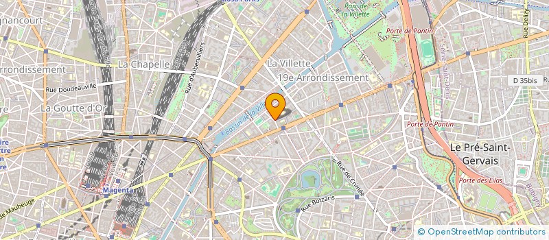 localisation de l'entreprise ABONDANSES  PARIS