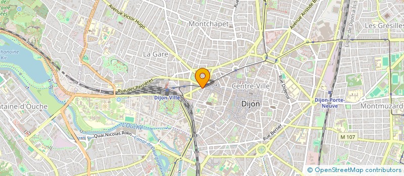 localisation de l'entreprise ABONDARCY à DIJON