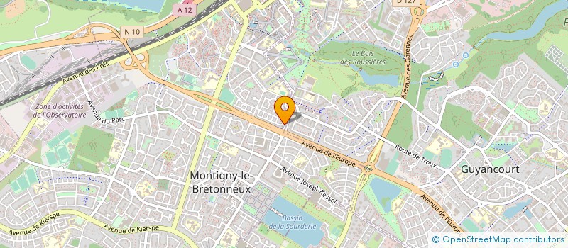 localisation de l'entreprise ABONENTENDEUR à MONTIGNY-LE-BRETONNEUX