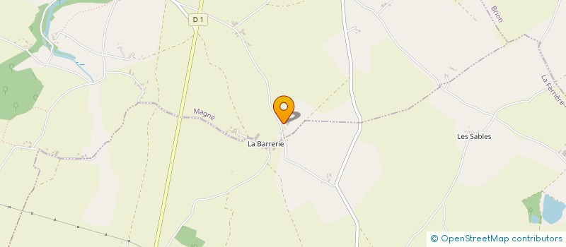 localisation de l'entreprise ABONNEAU  MAGNE