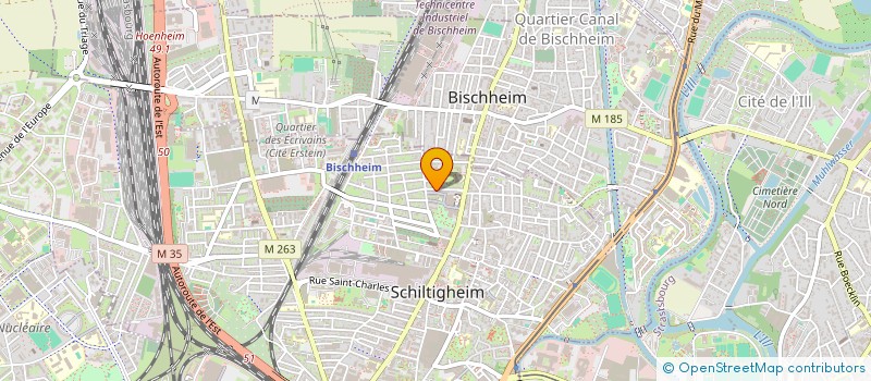 localisation de l'entreprise ABONNERE à SCHILTIGHEIM
