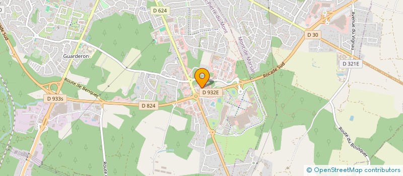 localisation de l'entreprise ABOR HOTEL  SAINT-PIERRE-DU-MONT