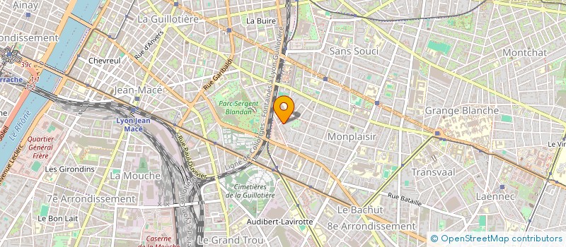 localisation de l'entreprise ABOR92  LYON