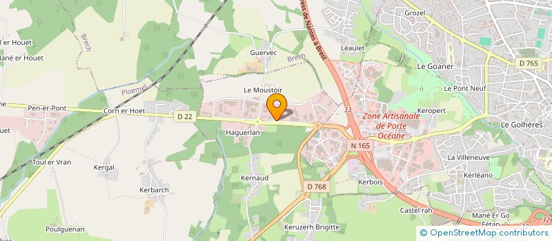 localisation de l'entreprise ABORDAGE FILMS  CRACH