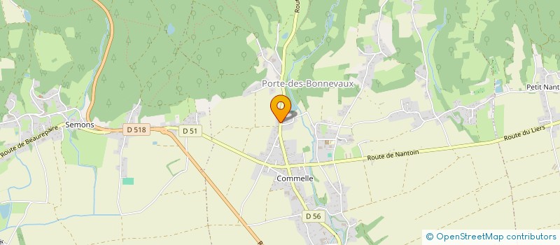 localisation de l'entreprise ABORELEC  PORTE-DES-BONNEVAUX