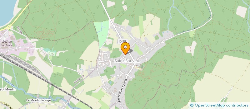 localisation de l'entreprise ABOT FRERES à SAINT-SAUVEUR