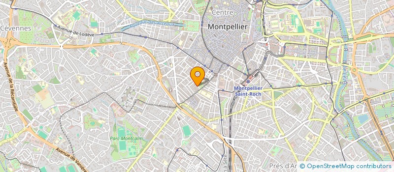 localisation de l'entreprise ABOU AYMANE à MONTPELLIER