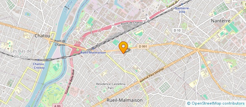 localisation de l'entreprise ABOU EL FARAH ABDULLAH ET BRAHIM à RUEIL-MALMAISON