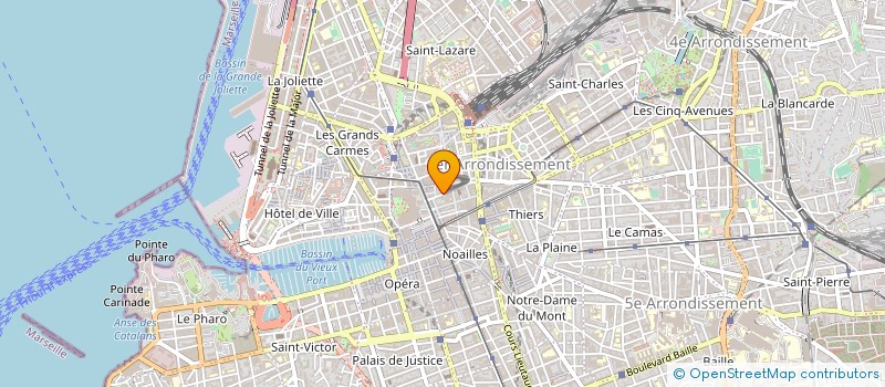 localisation de l'entreprise ABOUD à MARSEILLE