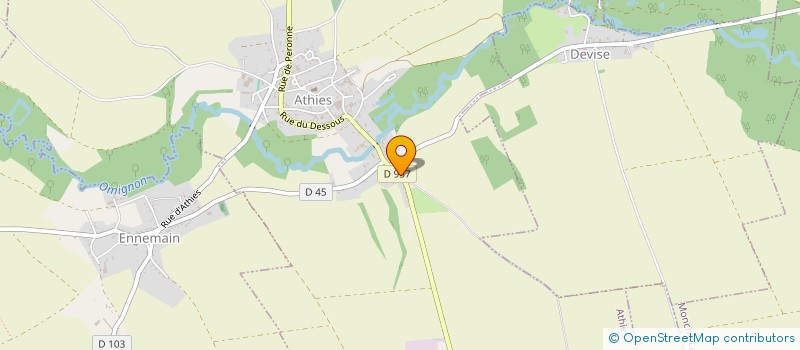 localisation de l'entreprise ABOUDIAB à PERONNE