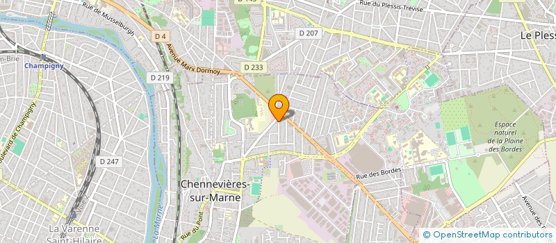 localisation de l'entreprise ABOUKIR  CHENNEVIERES-SUR-MARNE