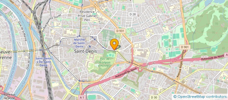 localisation de l'entreprise ABOULFADAM à SAINT-DENIS