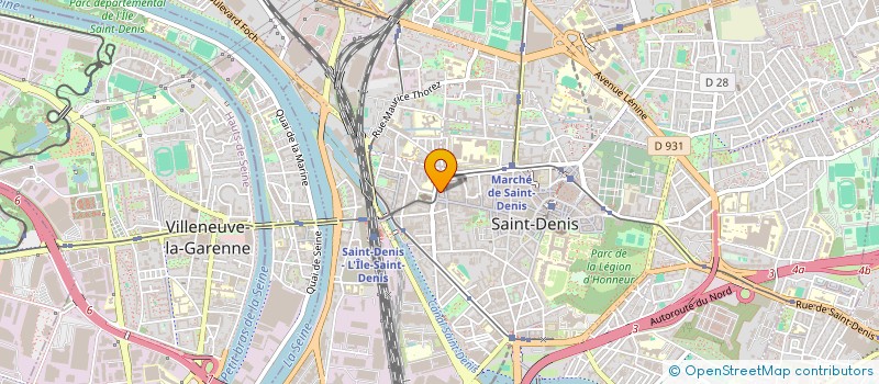 localisation de l'entreprise ABOUMA TEXTILES à SAINT-DENIS