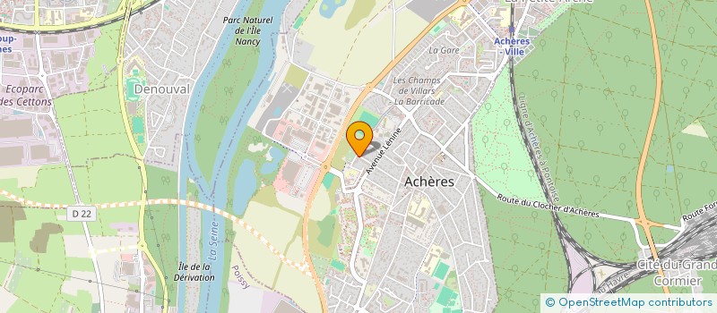 localisation de l'entreprise ABOUSEFIAN PRENOT  ACHERES