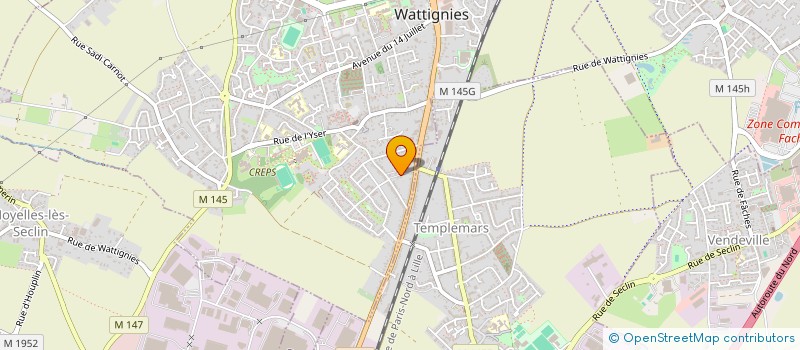 localisation de l'entreprise ABOUSSA HOME  WATTIGNIES