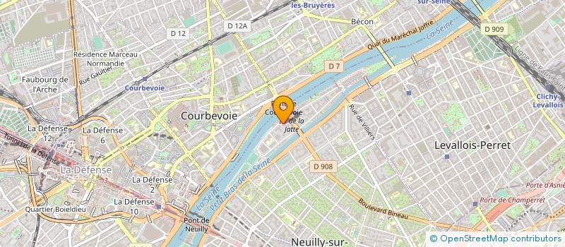 localisation de l'entreprise ABOUSSOUAN à NEUILLY-SUR-SEINE