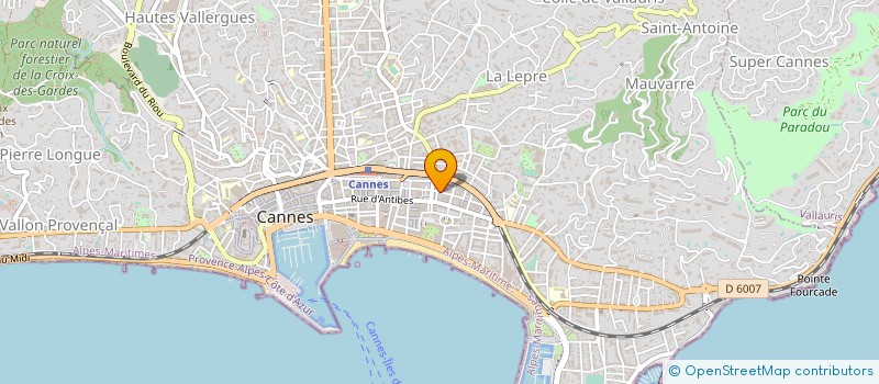 localisation de l'entreprise ABOUT B à CANNES