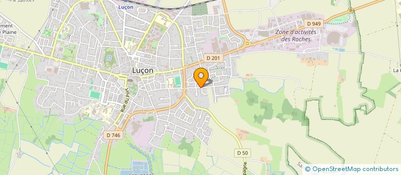 localisation de l'entreprise ABOUTDEBRAS à LUCON