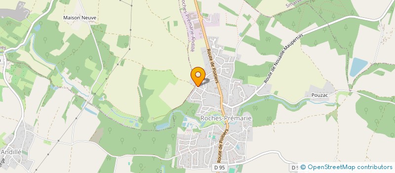 localisation de l'entreprise ABOUTERRA  ROCHES-PREMARIE-ANDILLE