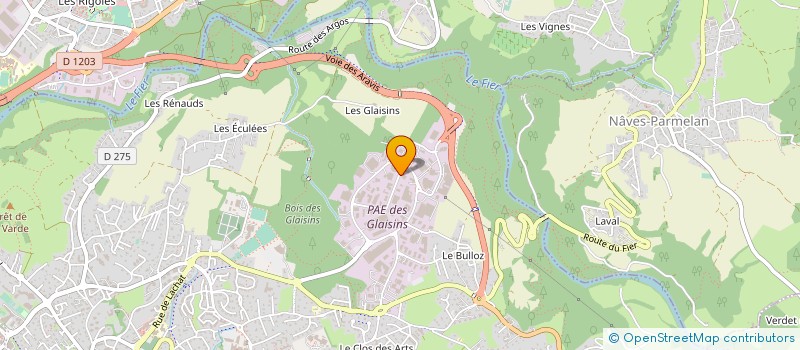 localisation de l'entreprise ABOUTGOODS COMPANY à ANNECY