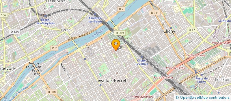 localisation de l'entreprise ABOUTIGE à LEVALLOIS PERRET