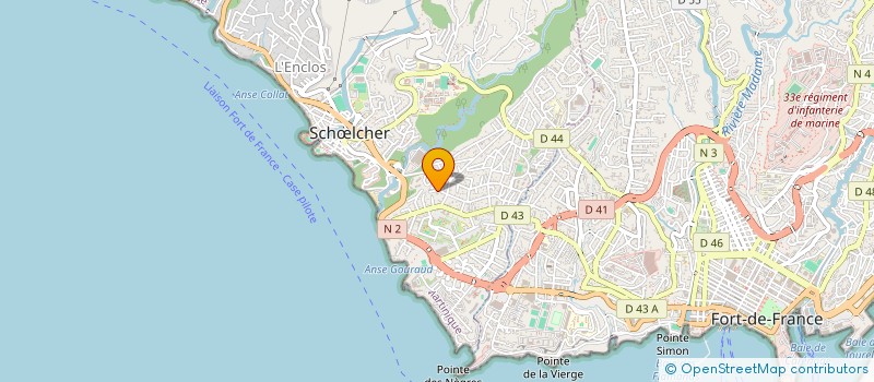 localisation de l'entreprise ABOVE AND BEYOND INVEST à SCHŒLCHER