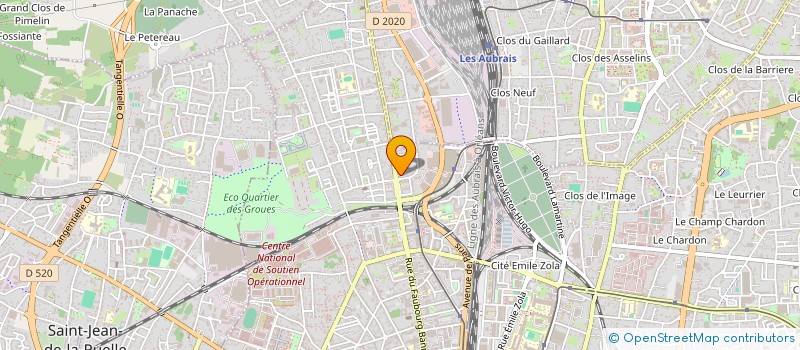 localisation de l'entreprise ABP à ORLEANS