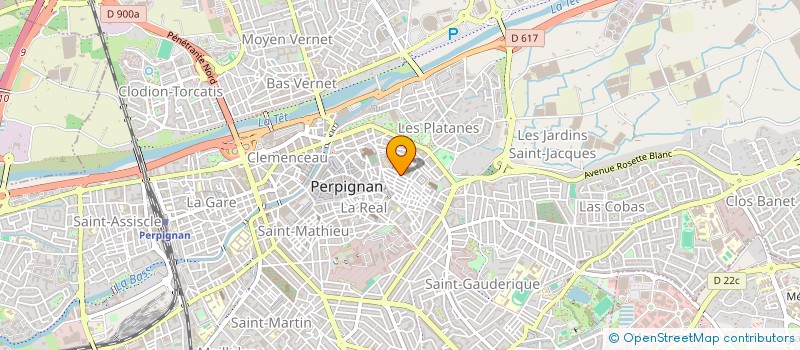 localisation de l'entreprise ABP à PERPIGNAN
