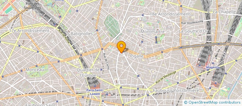 localisation de l'entreprise ABP  PARIS