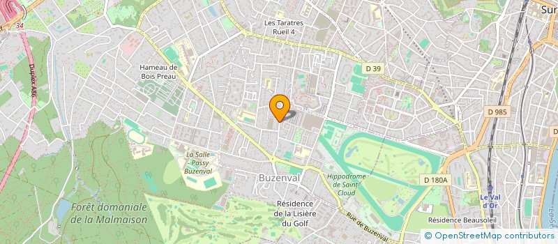 localisation de l'entreprise ABP à RUEIL MALMAISON