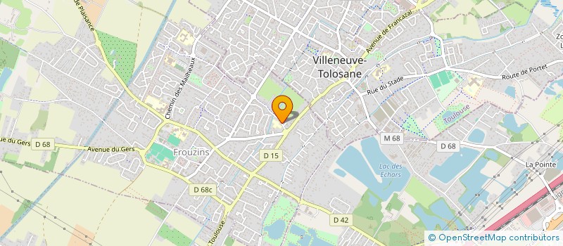 localisation de l'entreprise ABP FERMETURES  FROUZINS